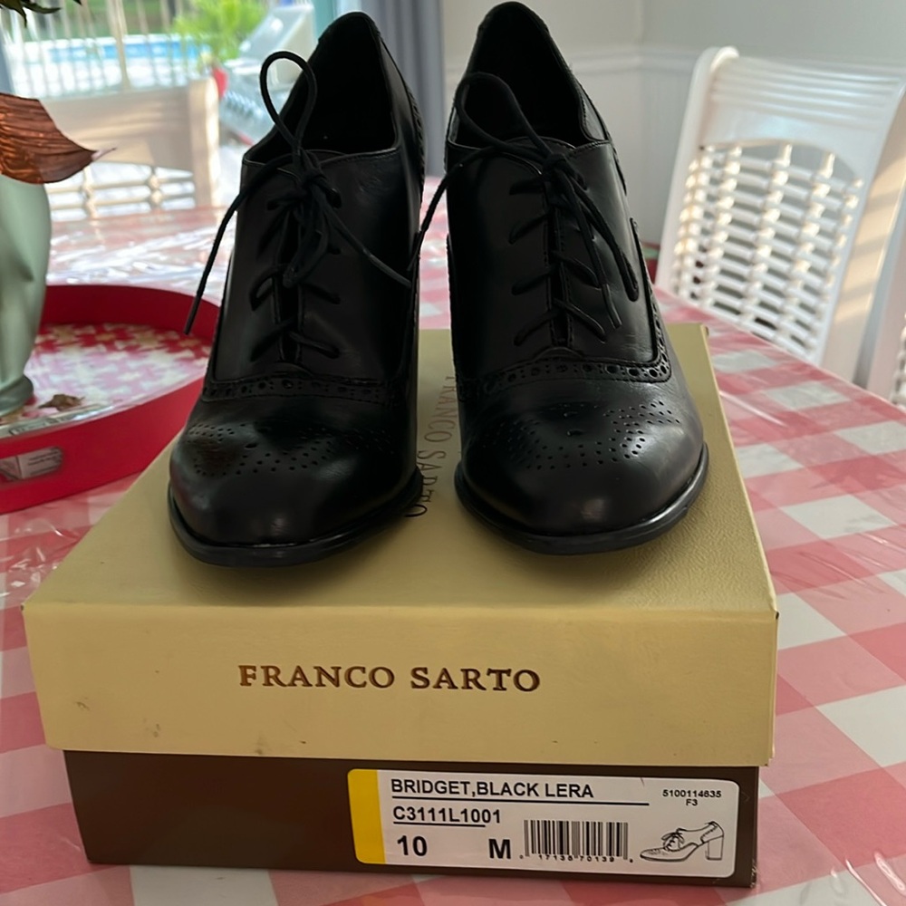 Franco Sarto Heeled Oxfords